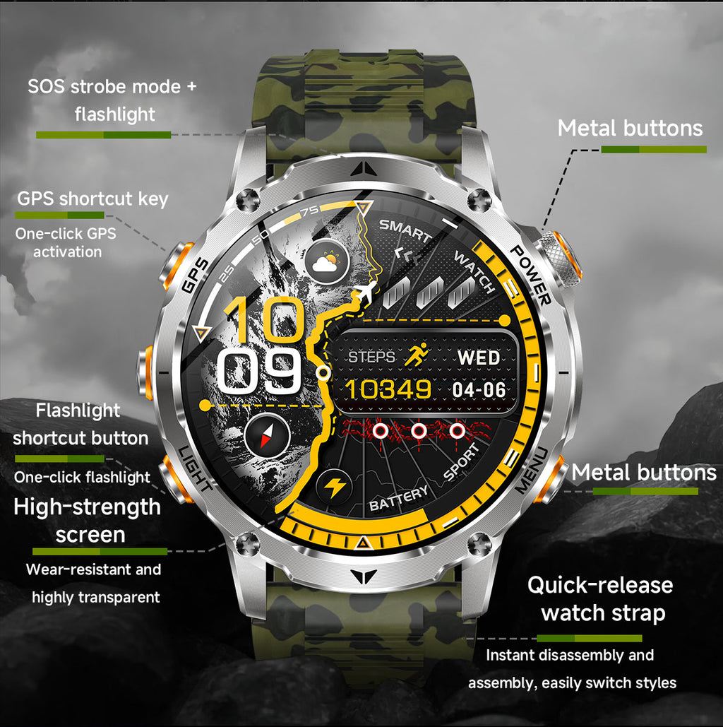 VECTIX Sentinel — Rugged Smartwatch