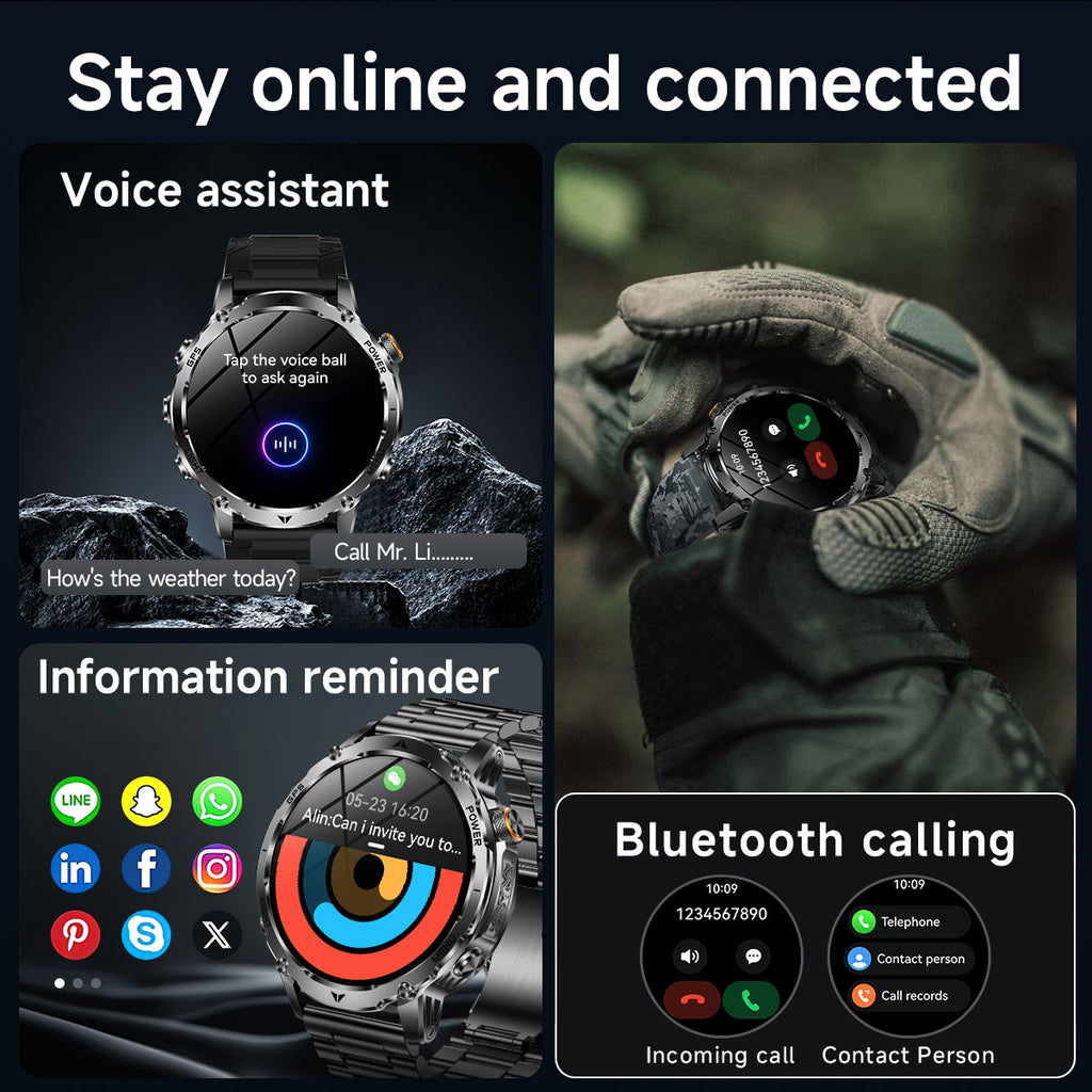 VECTIX Sentinel — Rugged Smartwatch