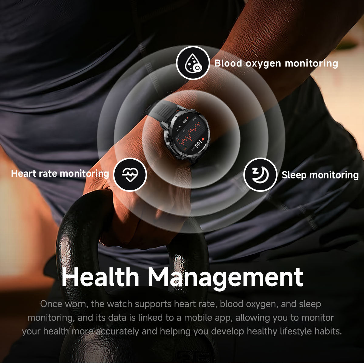 VECTIX Sentinel — Rugged Smartwatch