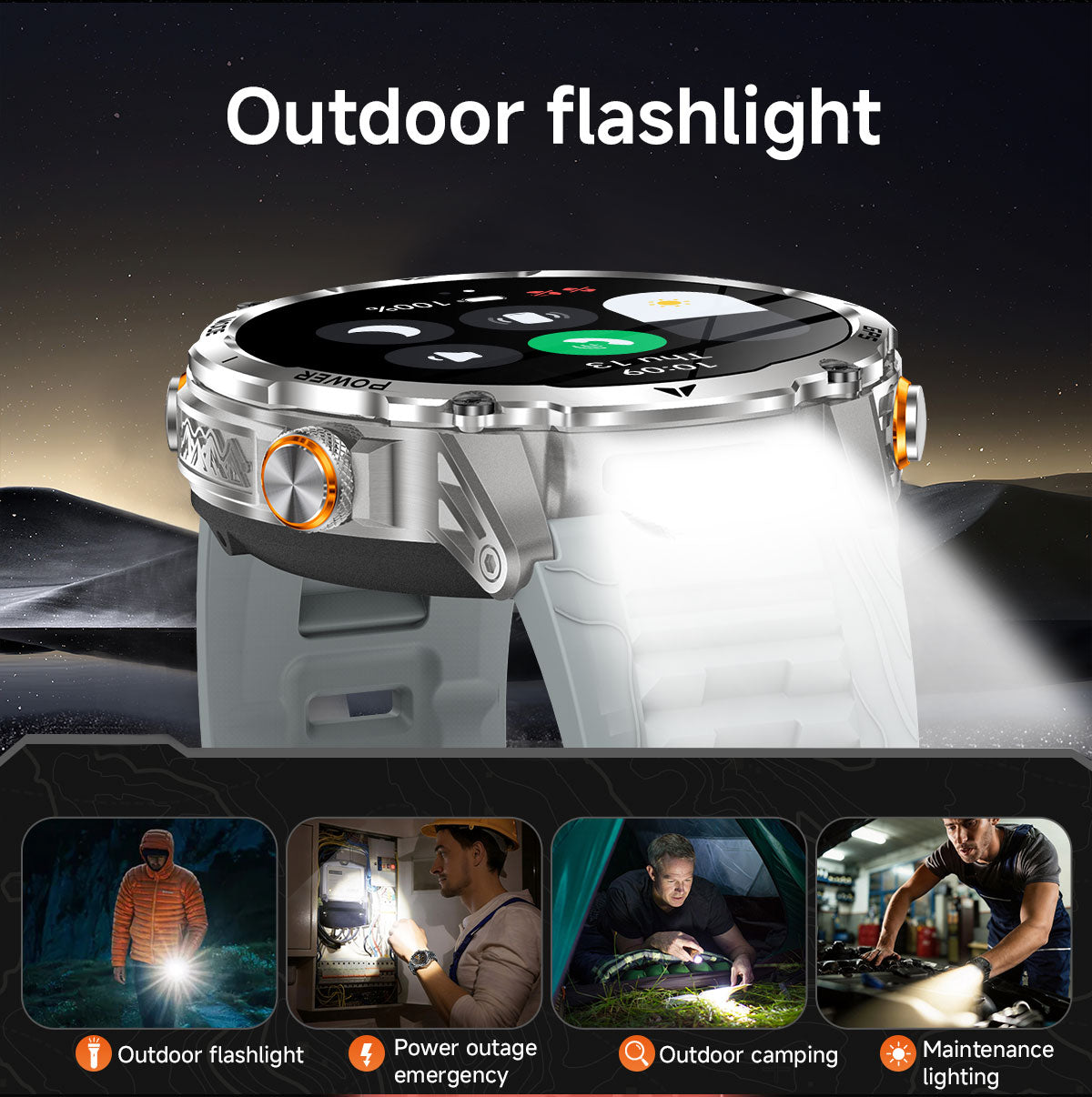 VECTIX Sentinel — Rugged Smartwatch